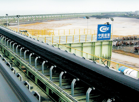山东日照港煤炭出口系统改扩建工程带式输送机